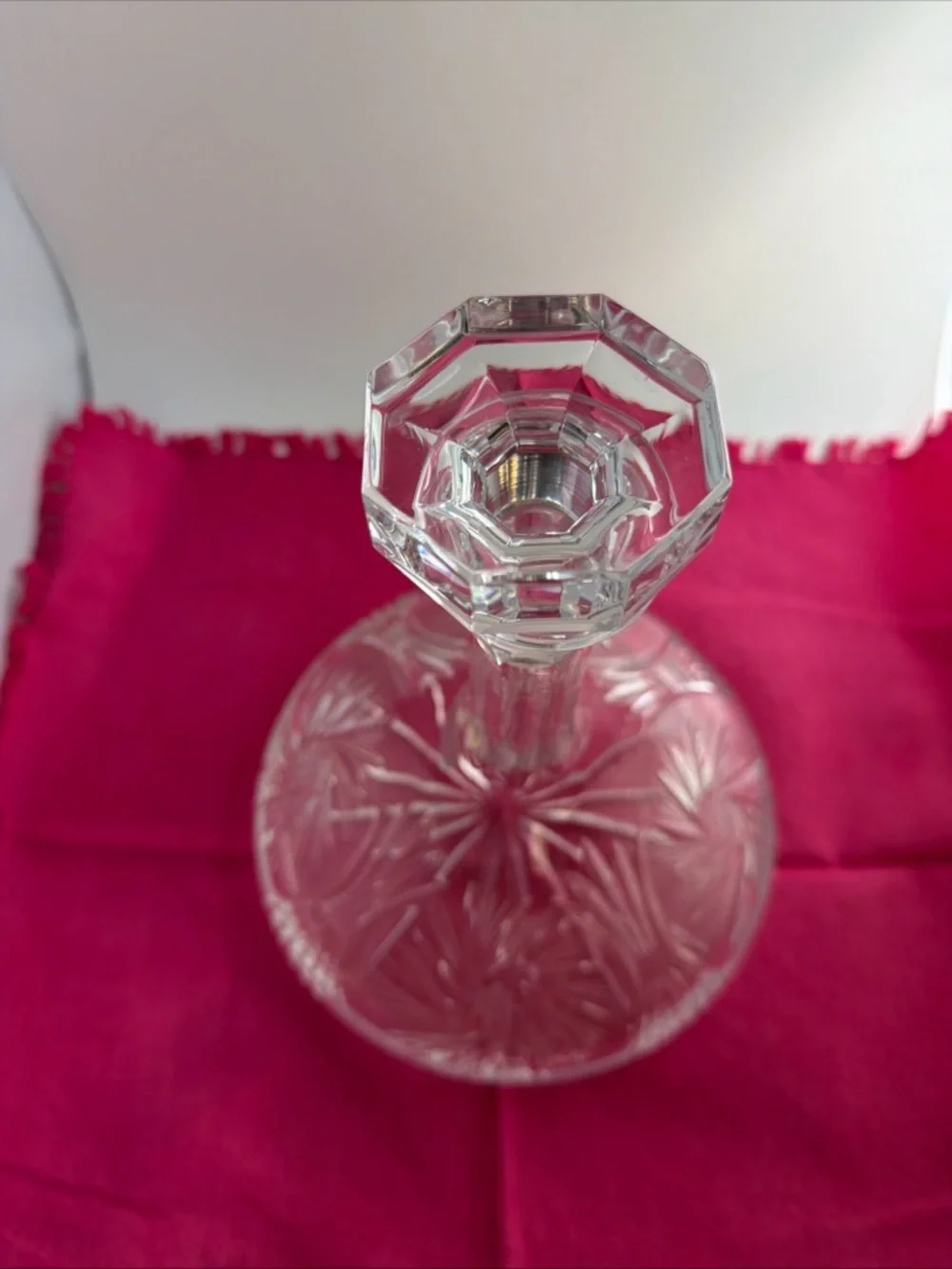 Samobor Crystal Ships Decantet with Stopper Yugoslavia